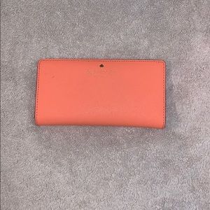 Kate spade coral wallet